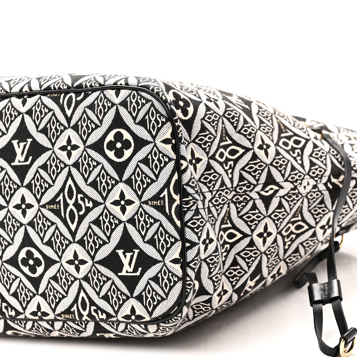 Louis Vuitton Jacquard Since 1854 Neverfull MM Grey 10 of 10