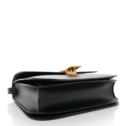 Celine Box Calfskin Medium Classic Box Flap Bag Black 4 of 13