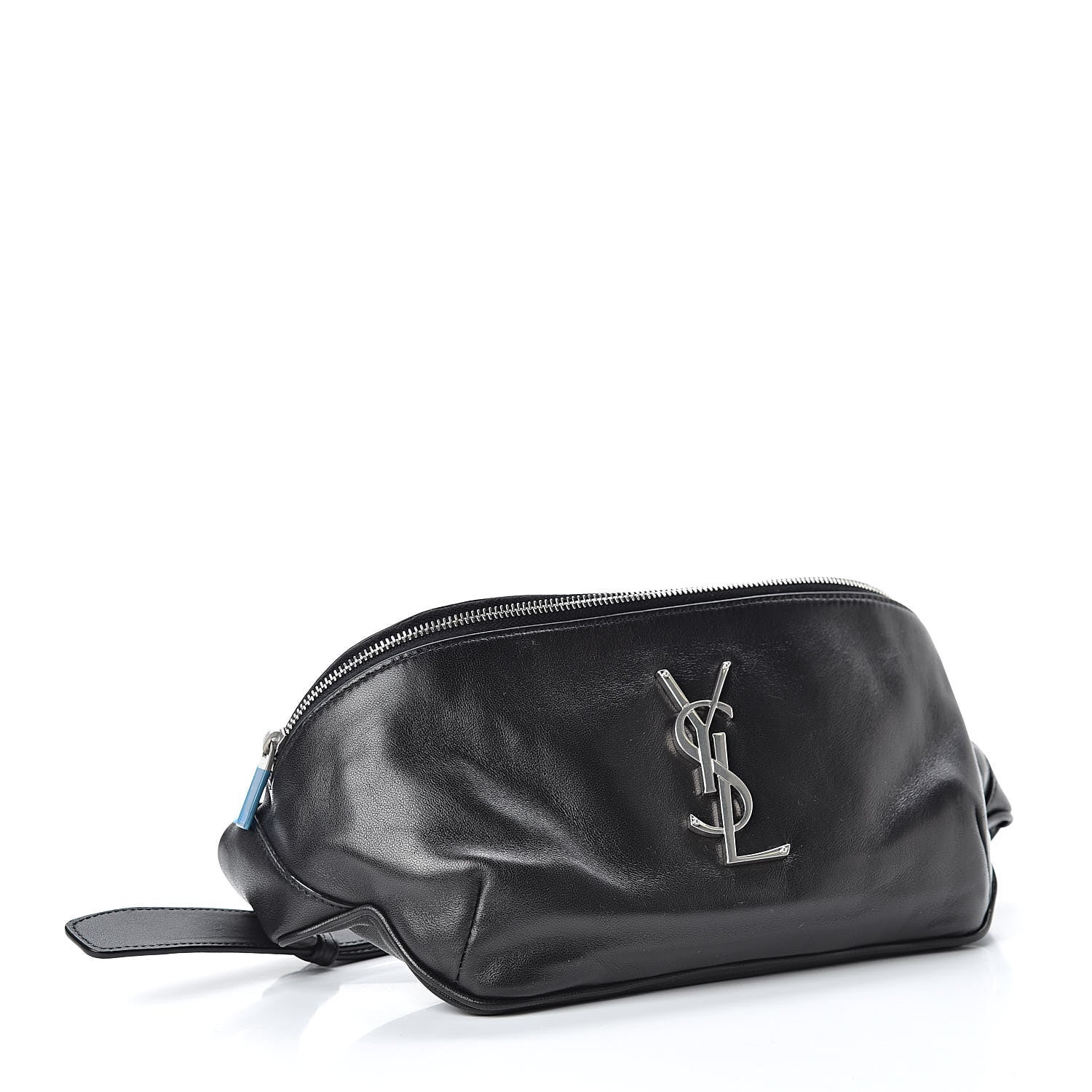 Saint Laurent Calfskin Monogram Belt Bag Black 4 of 10