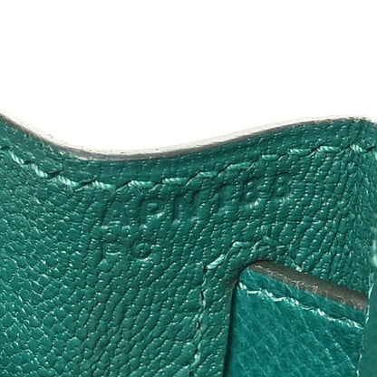 Hermes Epsom Horseshoe Kelly Sellier 28 Malachite 7 of 10