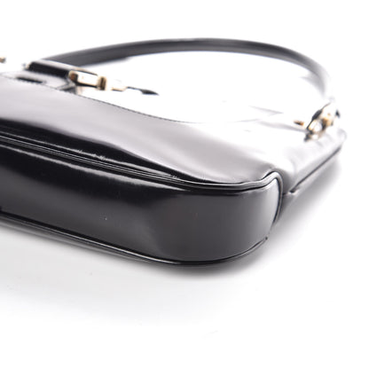 Gucci Polished Calfskin Small Hobo Black 12 of 12