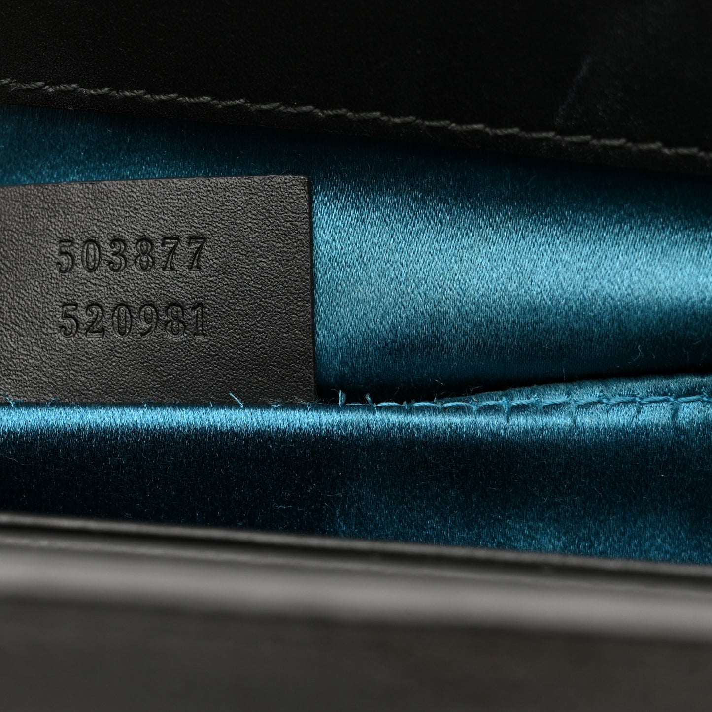 Suede Patent GG Web Small Ophidia Chain Shoulder Bag Black