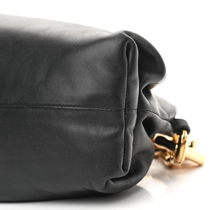 Bottega Veneta Calfskin The Pouch Chain Black 10 of 10