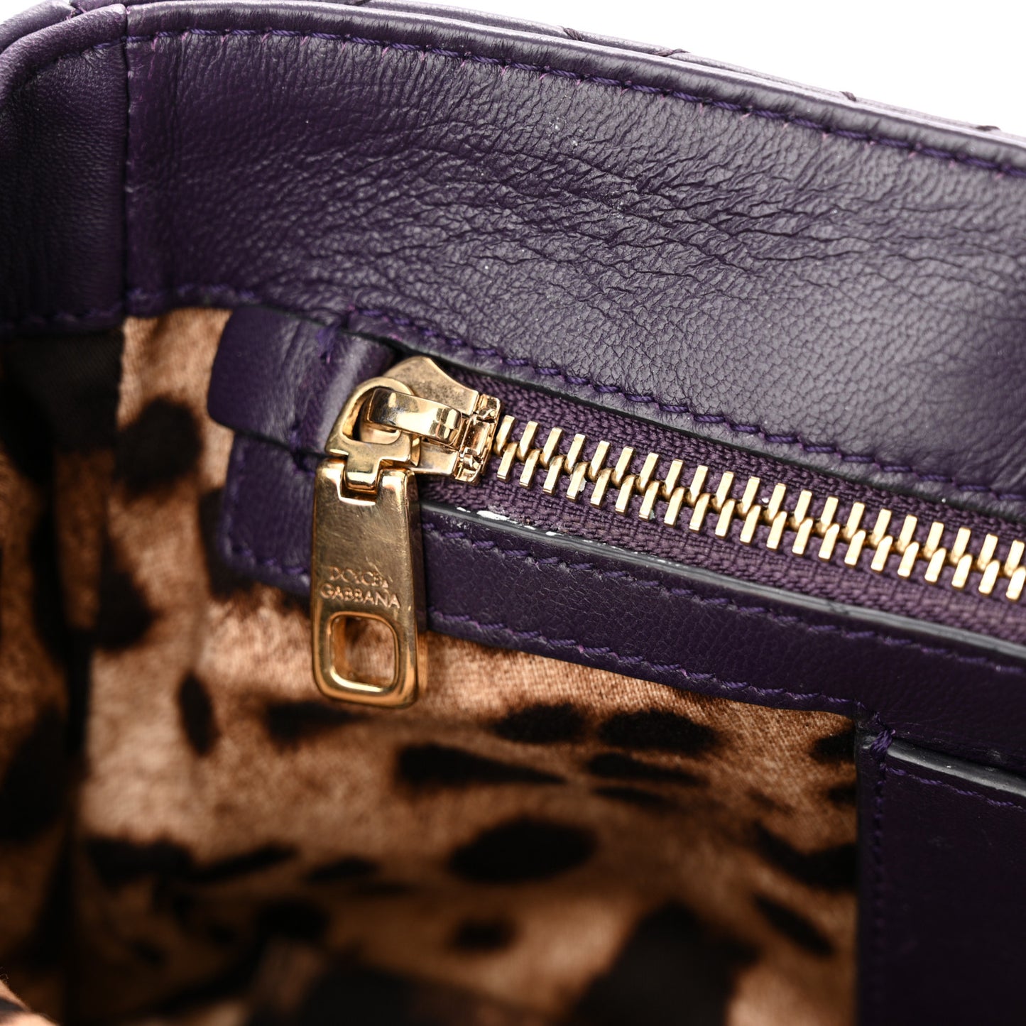Lambskin Watersnake Embellished Lucia Shoulder Bag Purple
