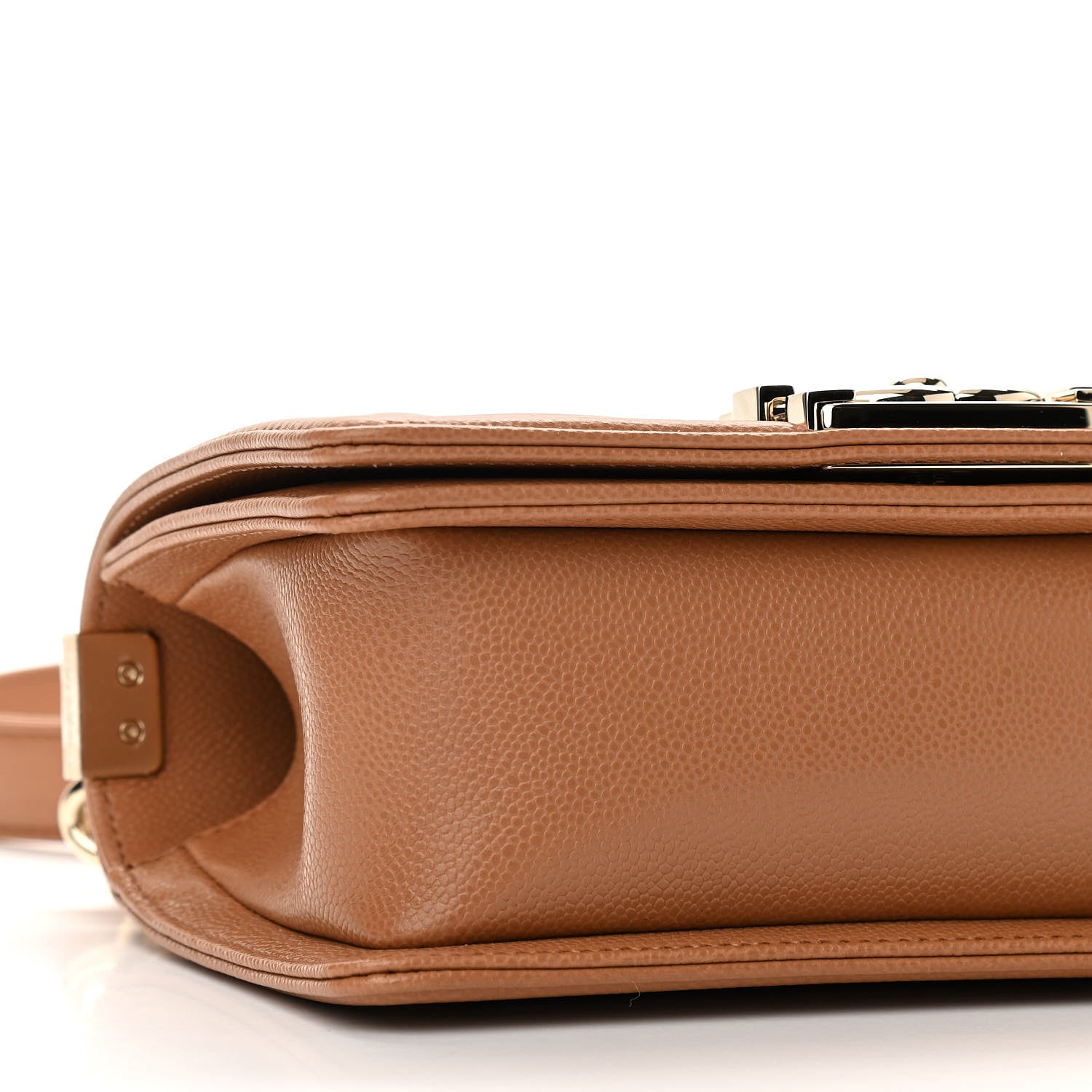 Chanel Caviar Quilted Small Boy Flap Brown 9 of 11