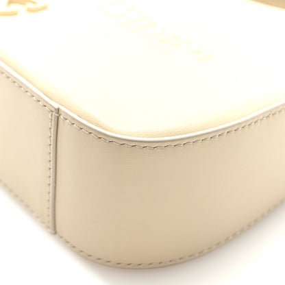 Off-White Calfskin 3D Glam Inside Jitney Shoulder Bag Beige 8 of 8