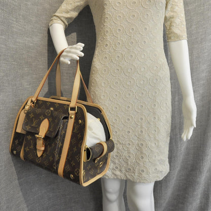 Louis Vuitton Monogram Baxter PM Dog Pet Carrier 3 of 8
