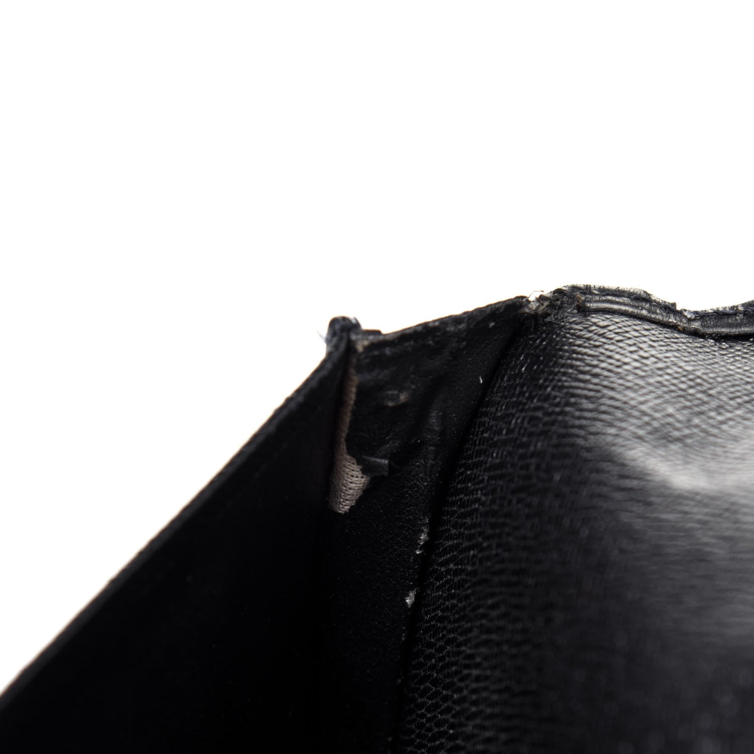 Louis Vuitton Epi Porte Valeurs Checkbook Wallet Black 10 of 17