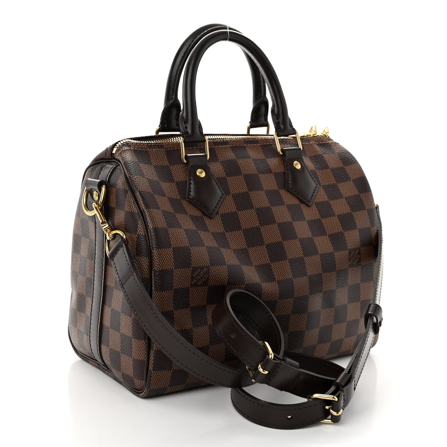 Damier Ebene Speedy Bandouliere 25