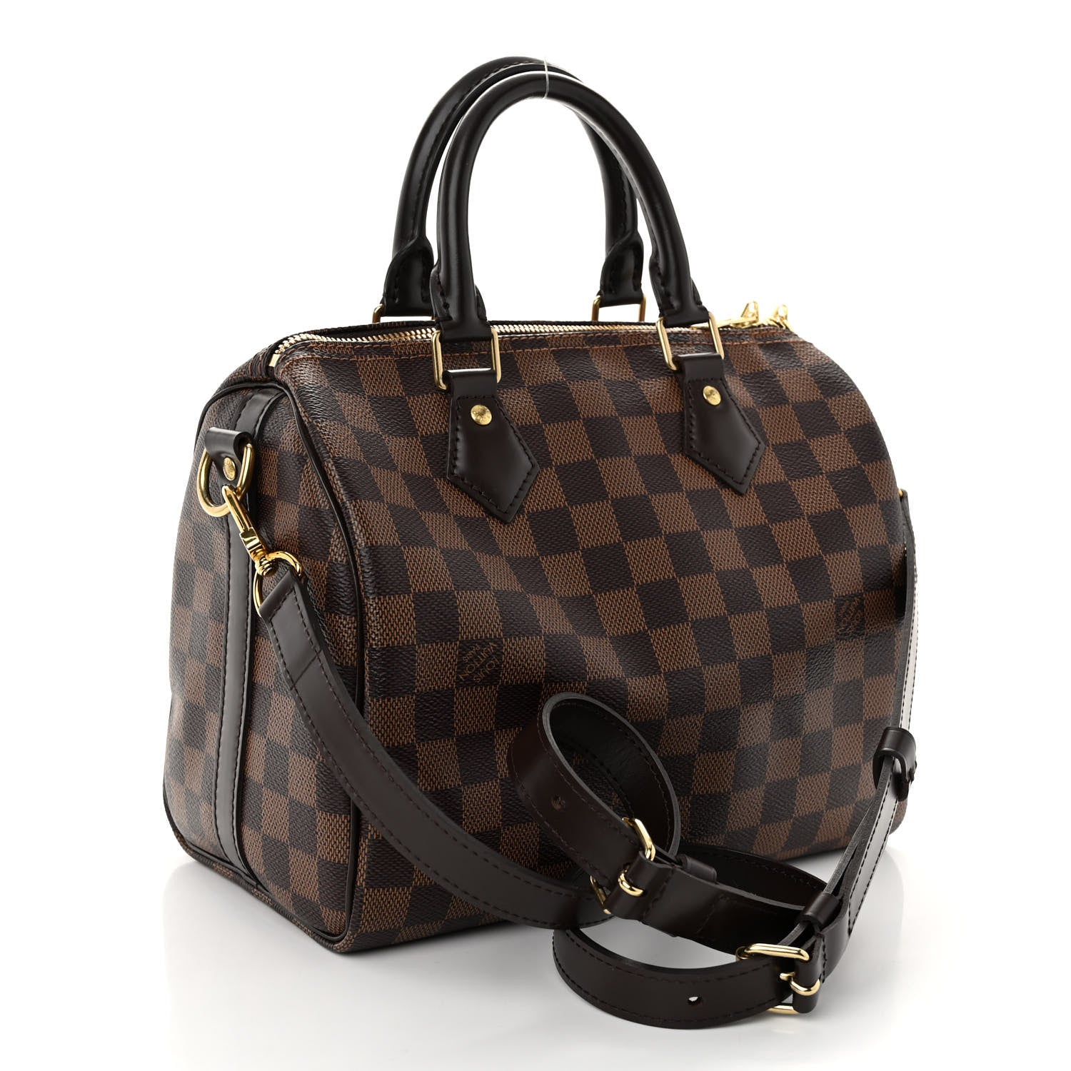 Louis Vuitton Damier Ebene Speedy Bandouliere 25 3 of 9