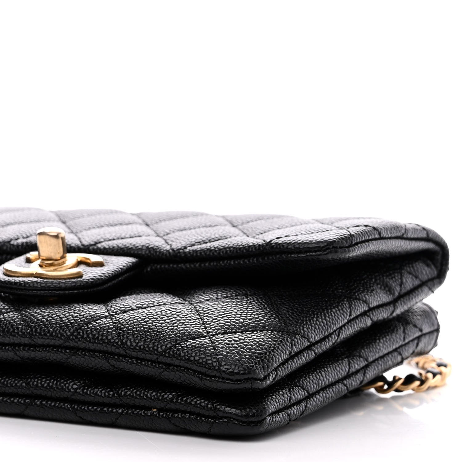 Chanel Shiny Caviar Pick Me Up Flap Belt Bag Black 11 of 12