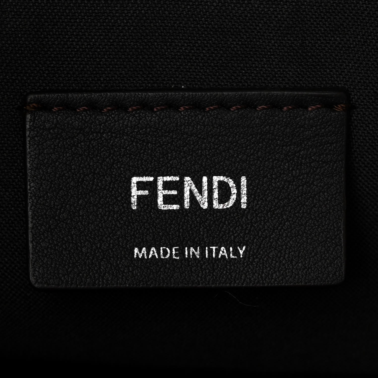 Fendi Vitello King Logo Embossed Medium By The Way Boston Bag Cuoio 6 of 11