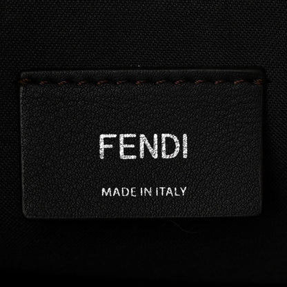 Fendi Vitello King Logo Embossed Medium By The Way Boston Bag Cuoio 6 of 11