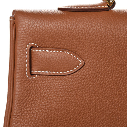 Hermes Togo Kelly Retourne 40 Gold 27 of 36