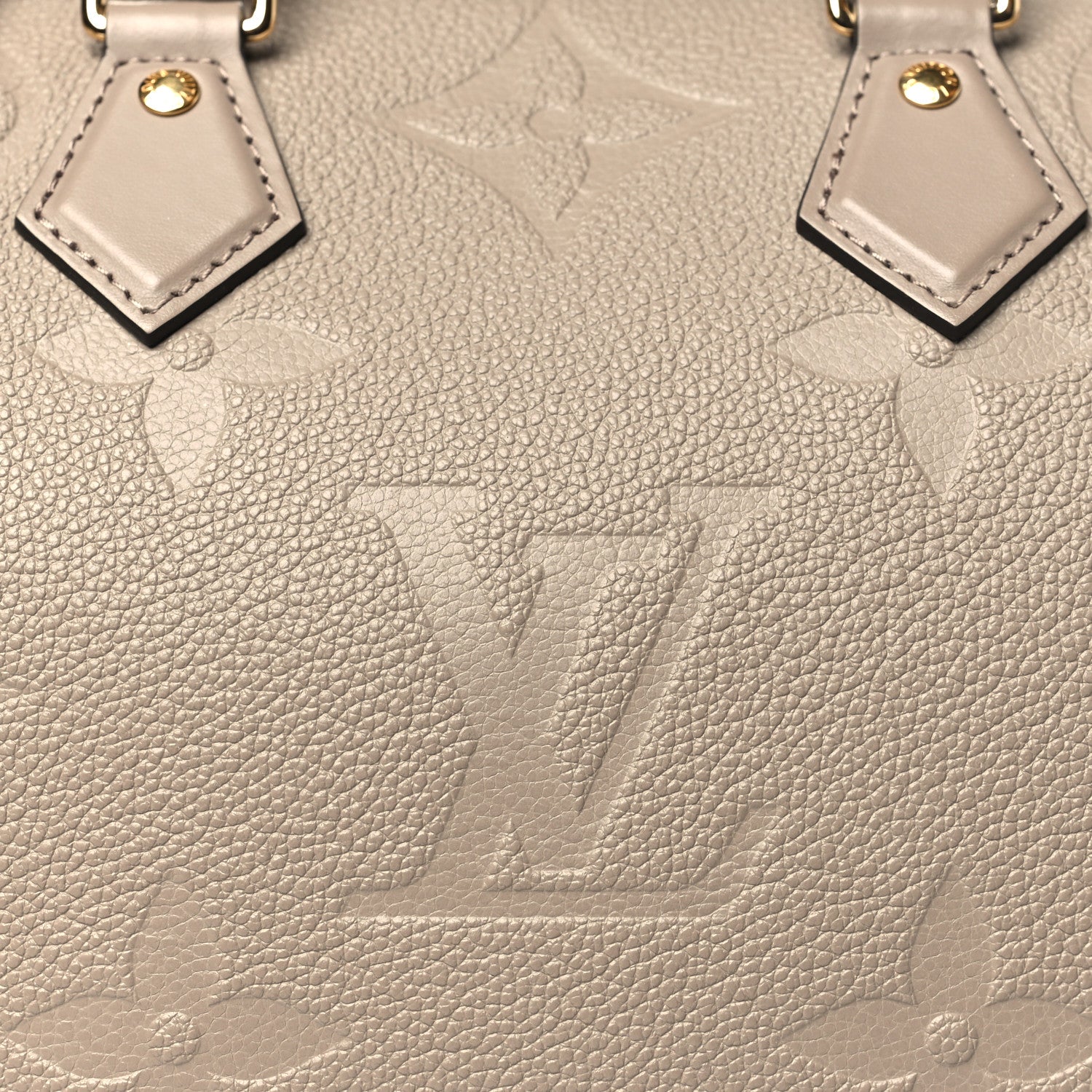 Louis Vuitton Empreinte Monogram Giant Speedy Bandouliere 25 Tourterelle 7 of 9