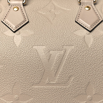 Louis Vuitton Empreinte Monogram Giant Speedy Bandouliere 25 Tourterelle 7 of 9