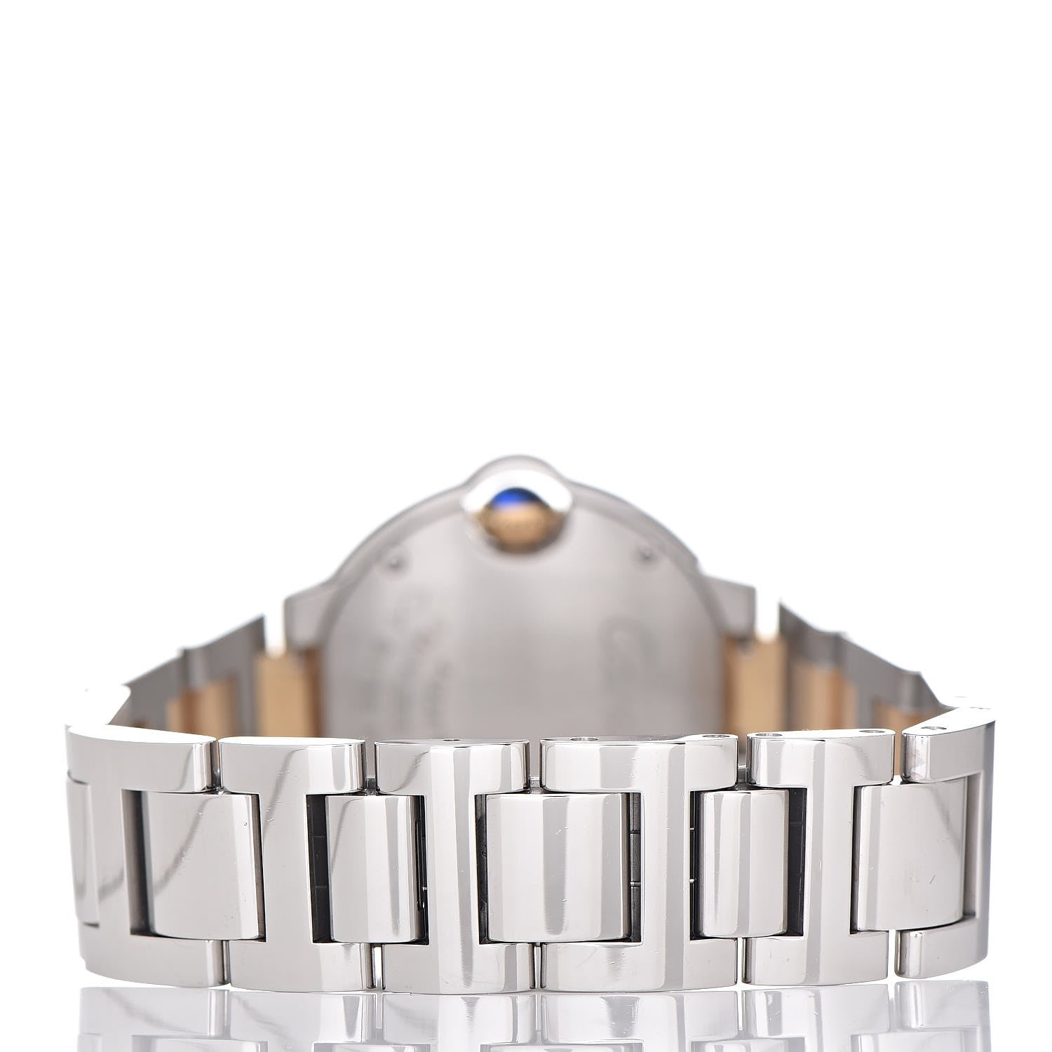 Cartier Stainless Steel 18K Yellow Gold 28mm Ballon Bleu De Cartier Quartz Watch 4 of 8