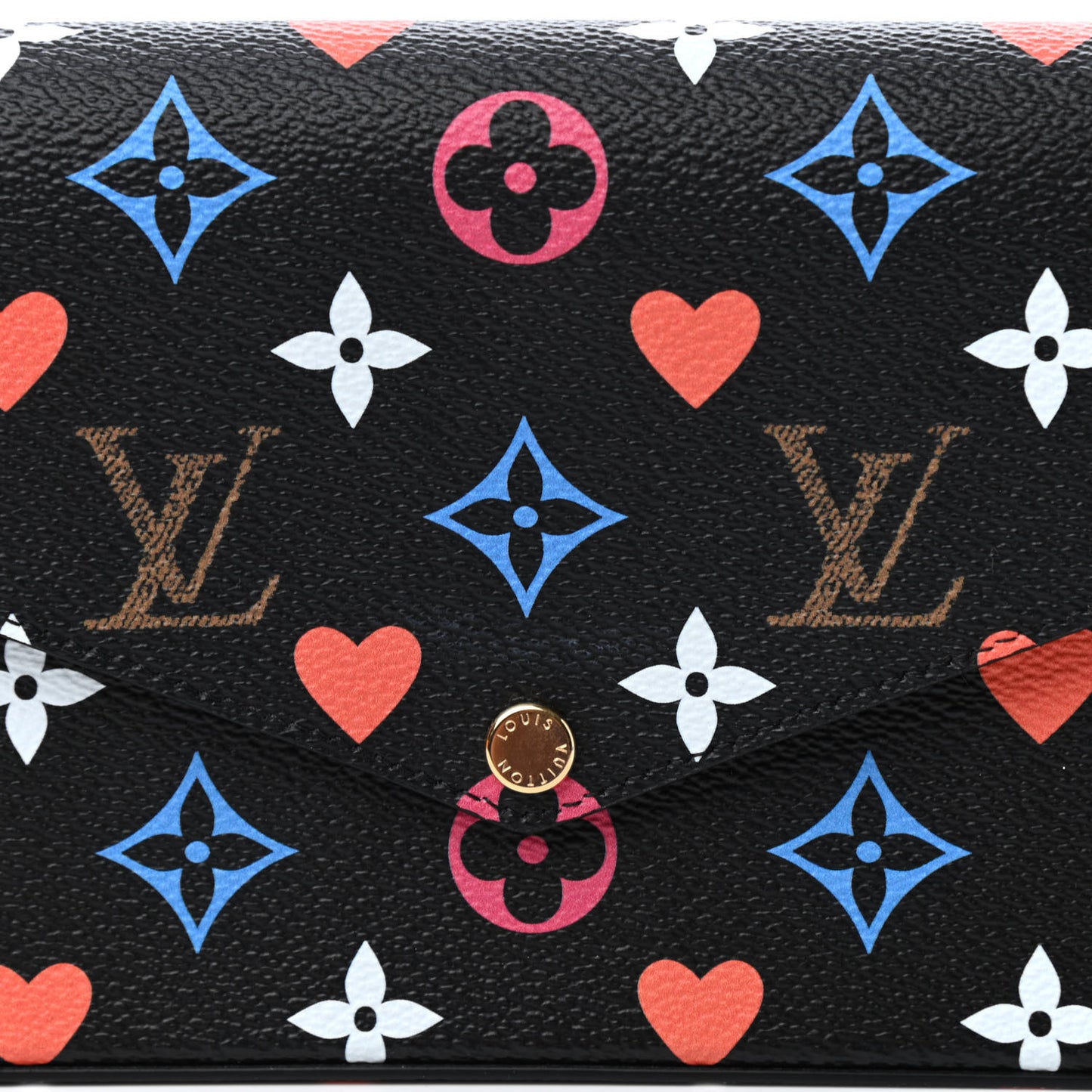 Game On Felicie Chain Wallet Black