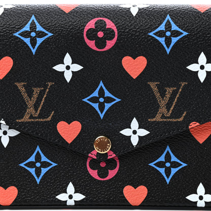 Louis Vuitton Game On Felicie Chain Wallet Black 10 of 11