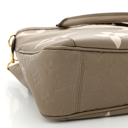 Louis Vuitton Empreinte Monogram Giant Trianon PM Tourterelle Creme 8 of 9