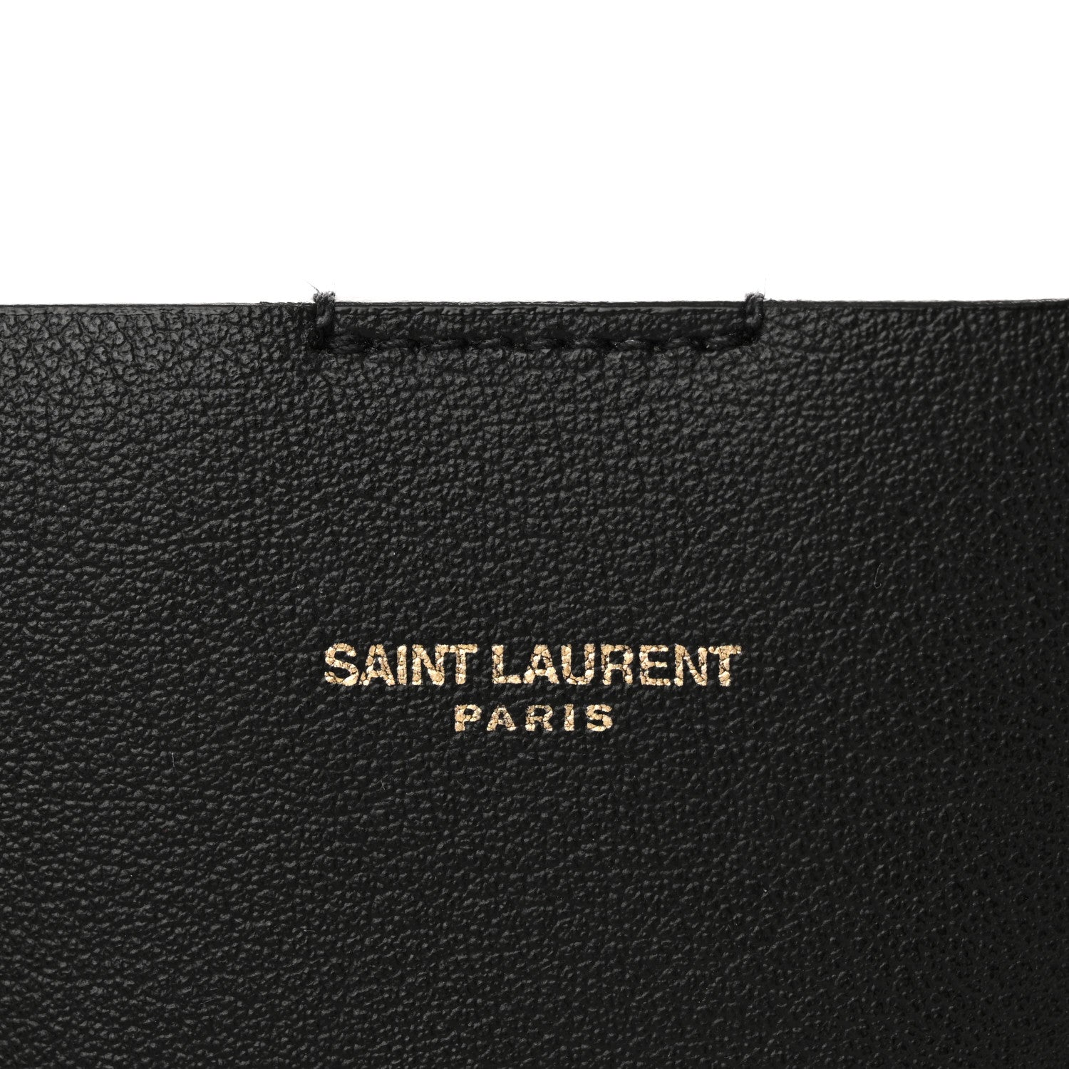 Saint Laurent Calfskin Large Shopping Tote Black 7 of 11