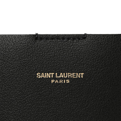 Saint Laurent Calfskin Large Shopping Tote Black 7 of 11
