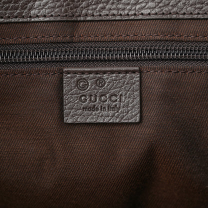Gucci Monogram Flap Messenger Bag Beige Dark Brown 6 of 12
