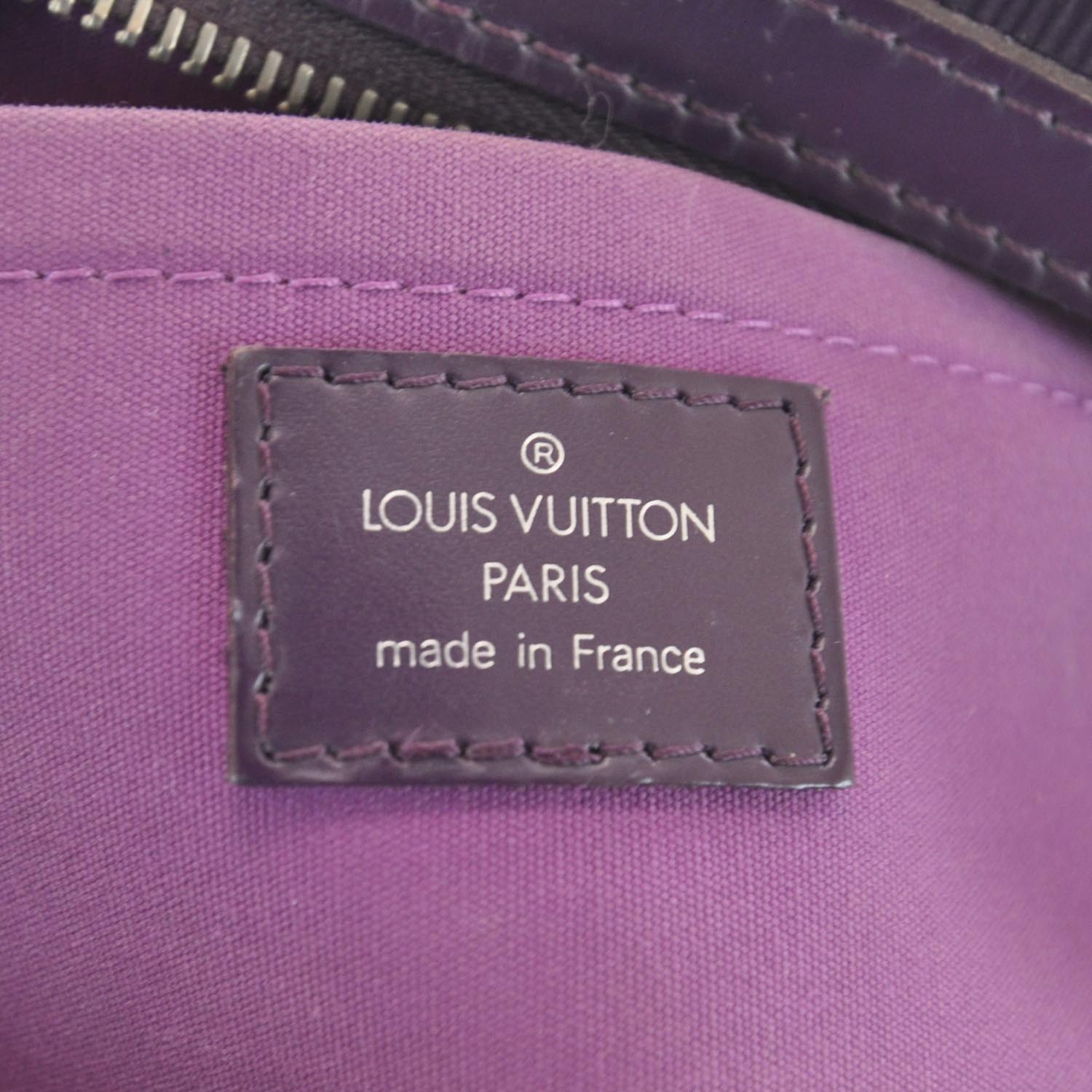 Louis Vuitton Epi Bowling Montaigne PM Cassis 8 of 10