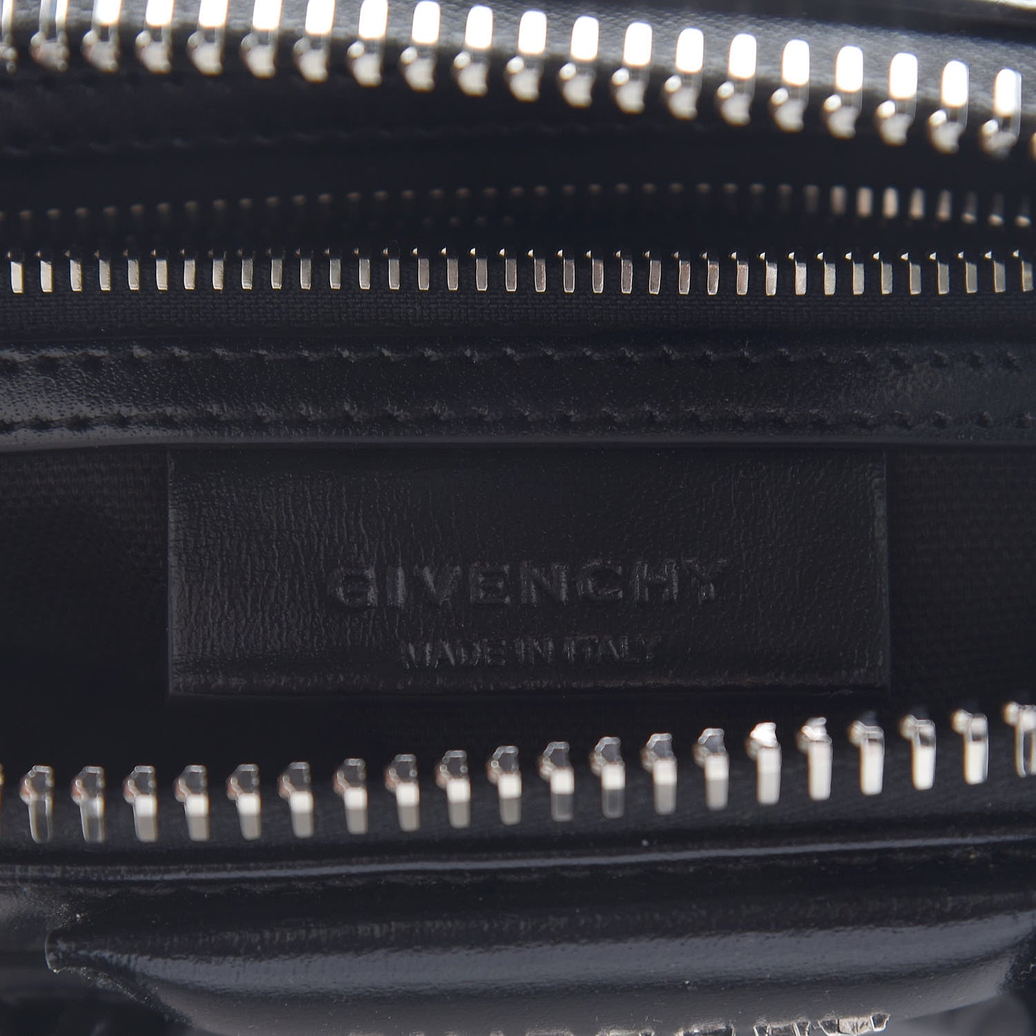 Givenchy Shiny Lord Calfskin Mini Antigona Black 6 of 10