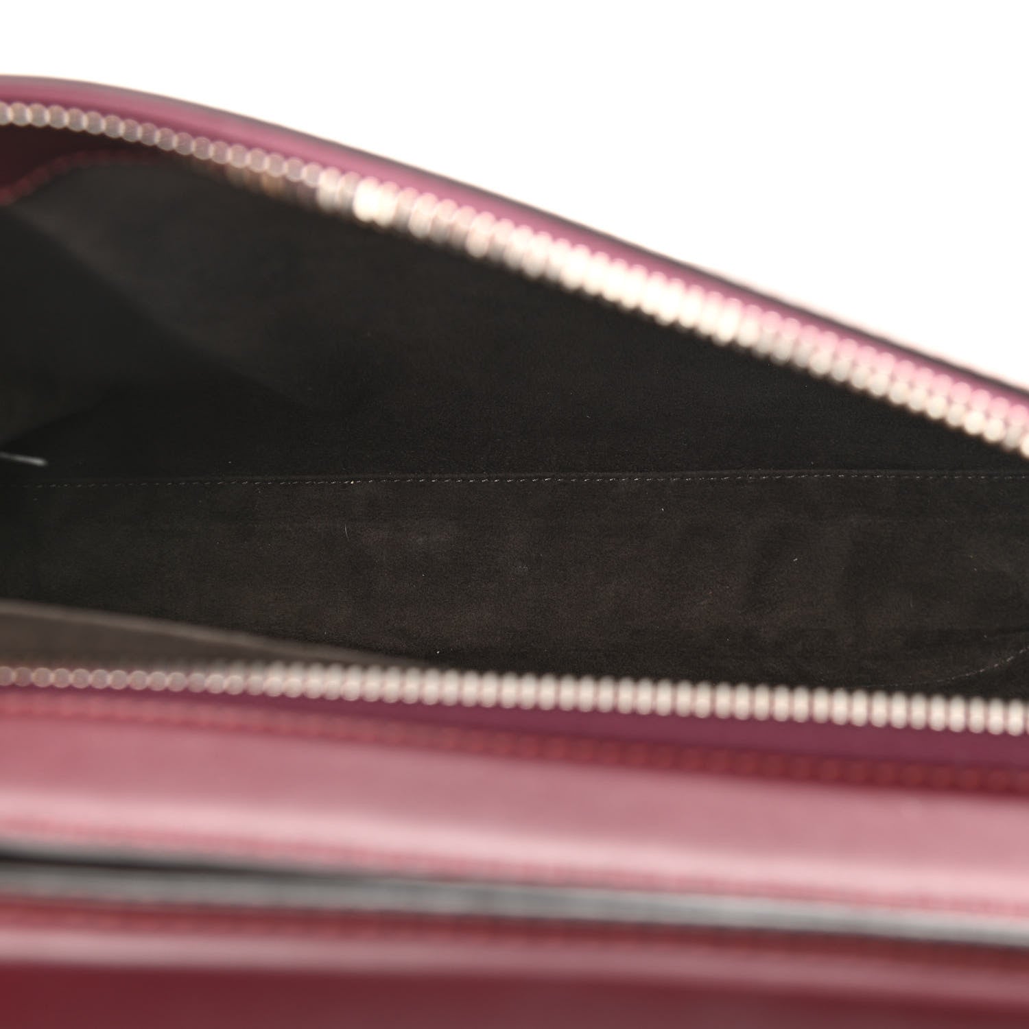 Fendi Vitello Baltico Dolce Shiny Nappa Lace Up DotCom Satchel Bordeaux 7 of 19