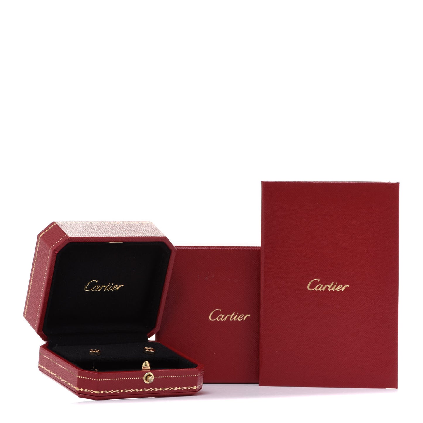 18K Yellow Gold LOVE Earrings