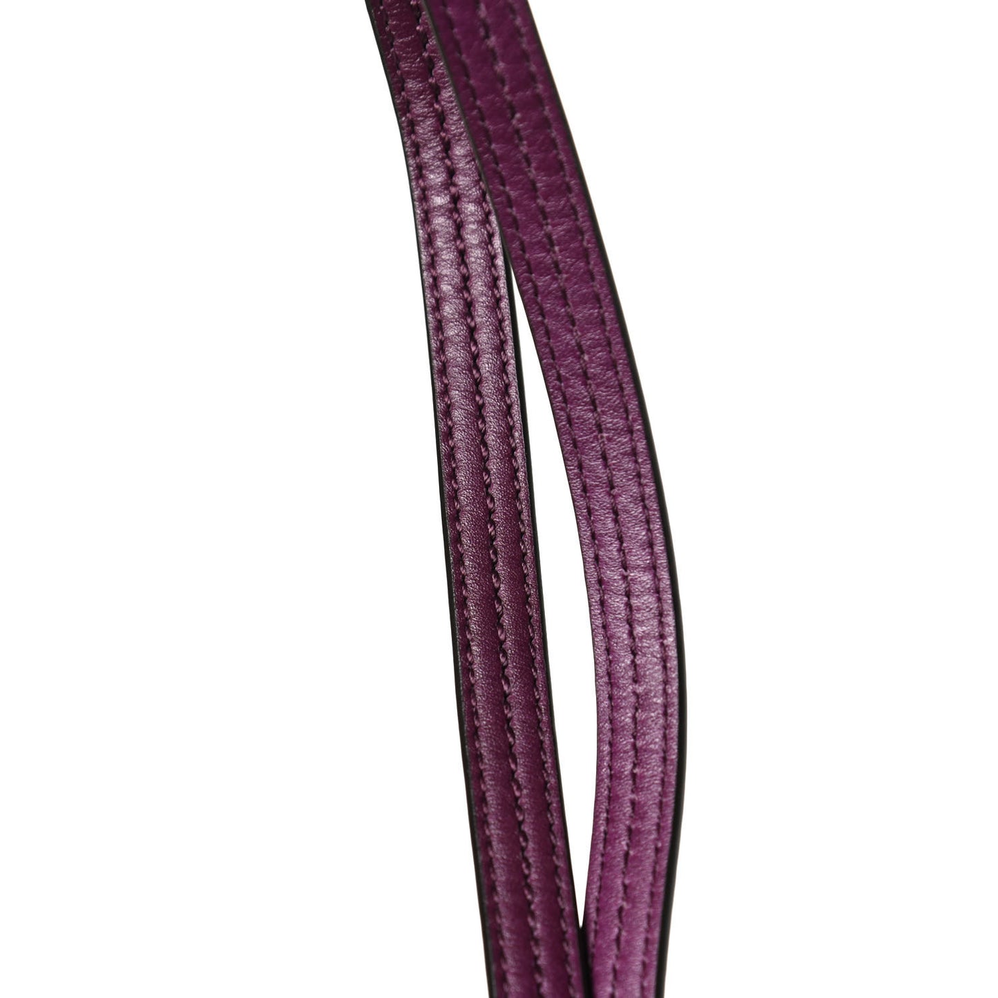 Suede Calfskin Mini Faye Bracelet Bag Nightfall Purple