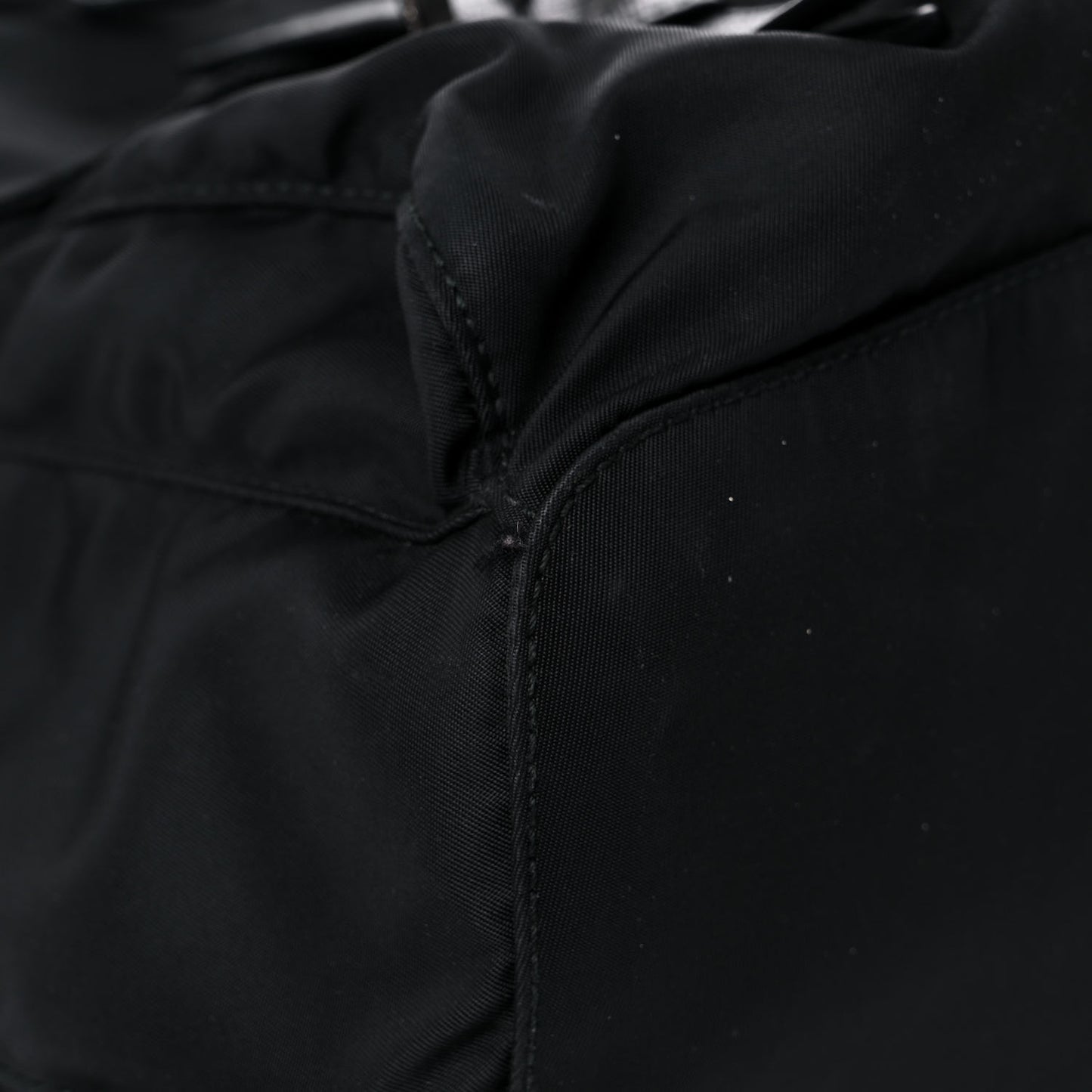Nylon Vela Medium Backpack Black