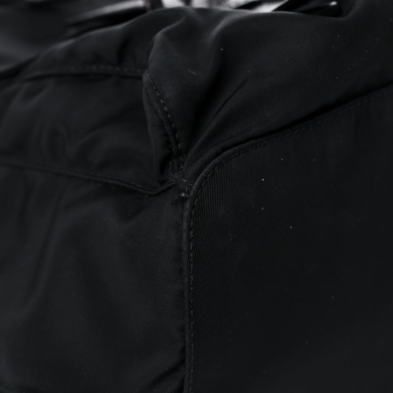 Prada Nylon Vela Medium Backpack Black 8 of 16