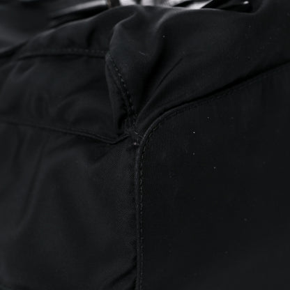 Prada Nylon Vela Medium Backpack Black 8 of 16
