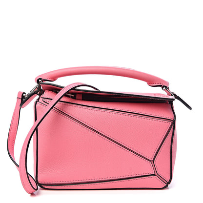 Loewe Calfskin Mini Puzzle Bag Wild Rose 1 of 11