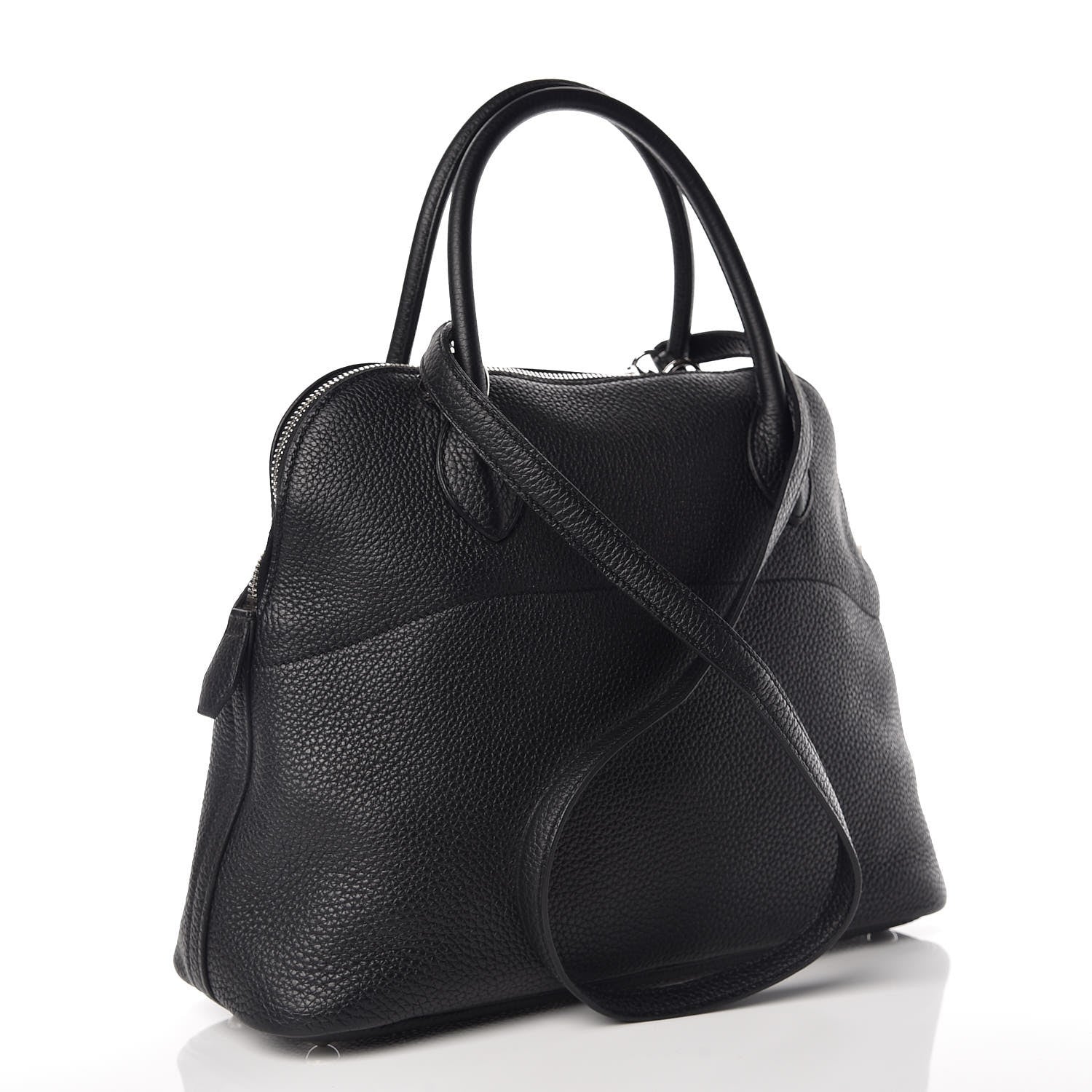 Hermes Taurillon Clemence Bolide 31 Black 3 of 12