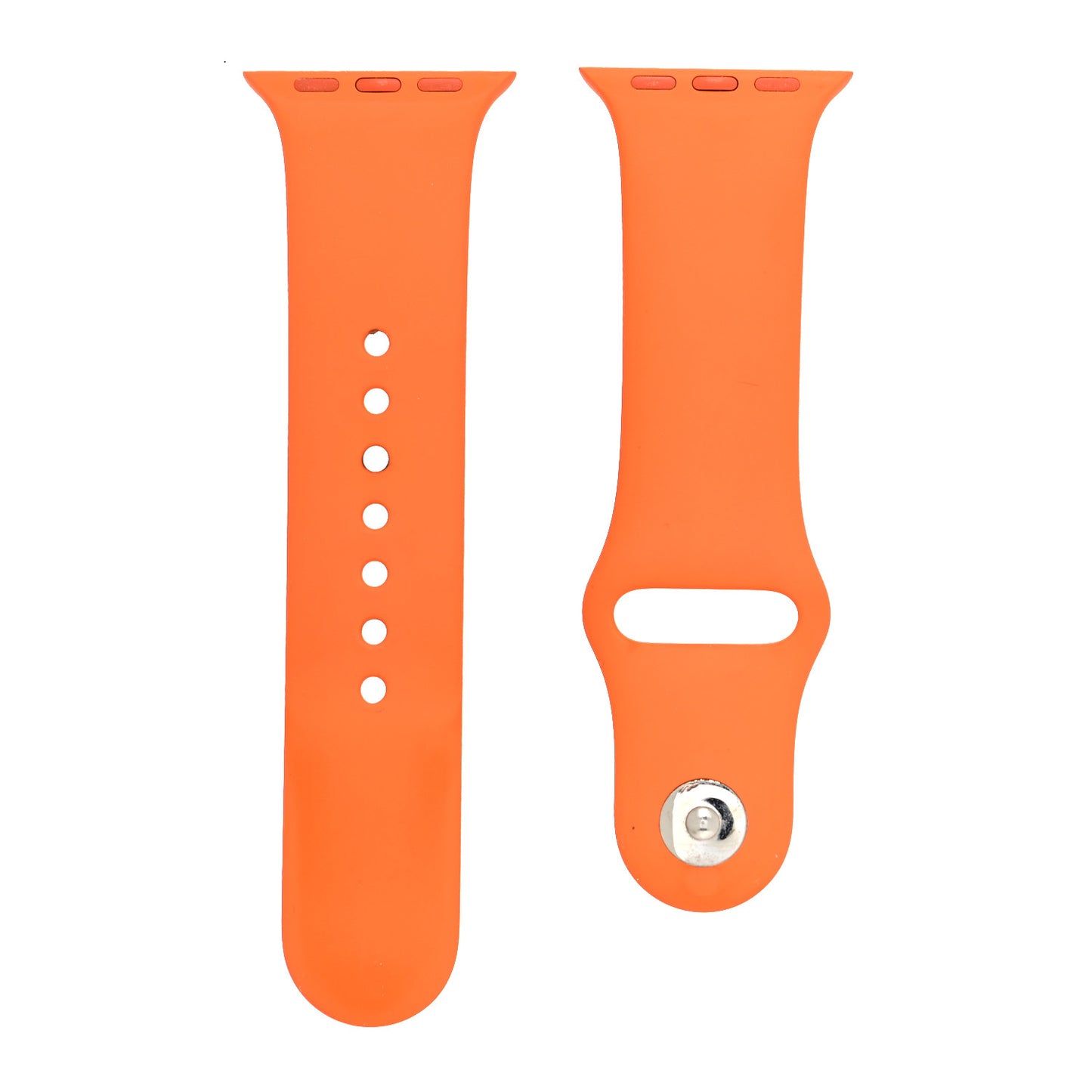 Silicone 38mm Apple Sports Watch Single Tour Band Orange