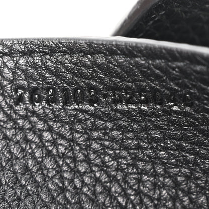 Gucci Soft Grained Calfskin Small Jackie 1961 Shoulder Bag Black 8 of 11