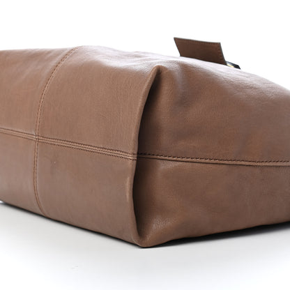 Fendi Metallic Calfskin Forever Hobo Brown 8 of 8