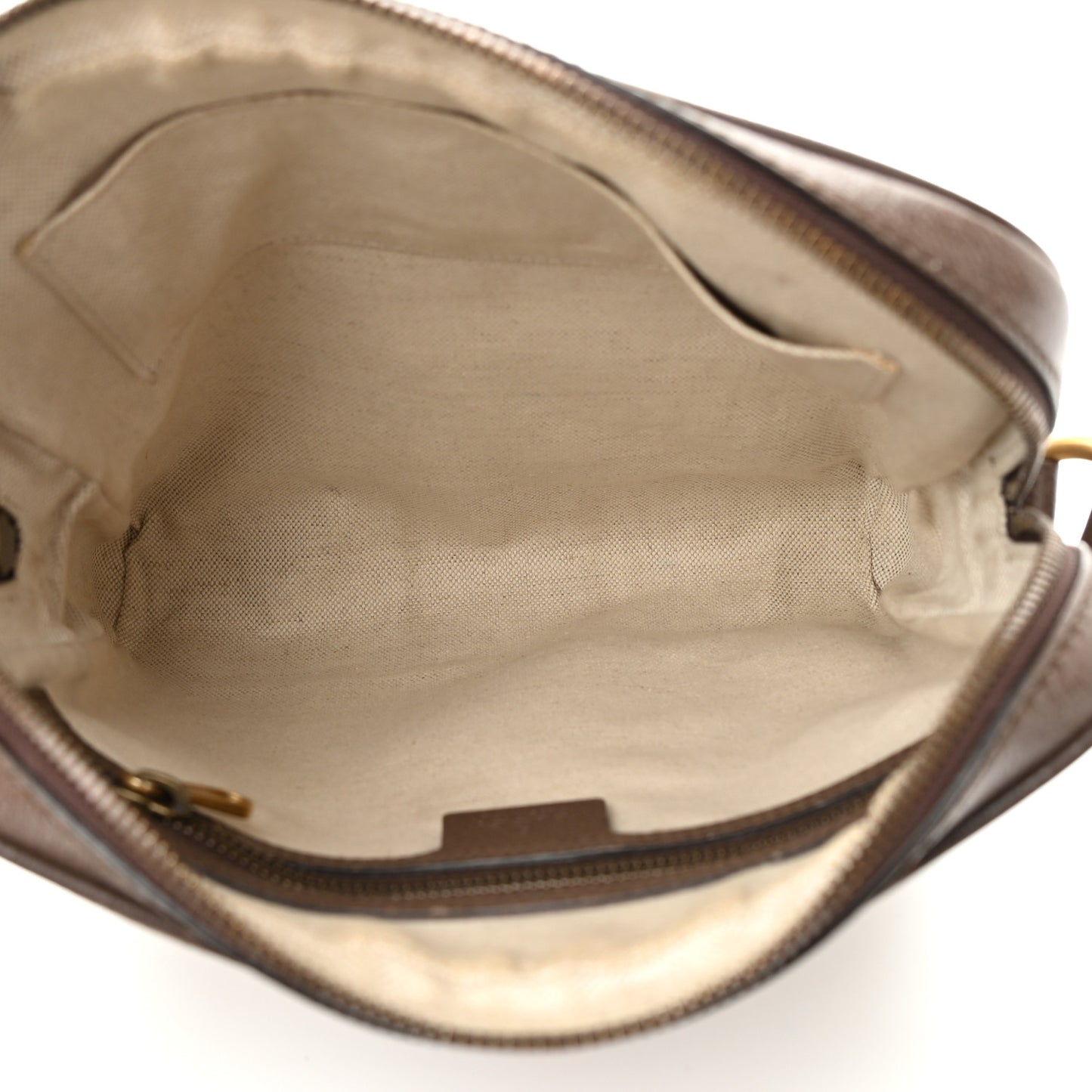 GG Supreme Monogram Web Small Ophidia Messenger Bag Brown