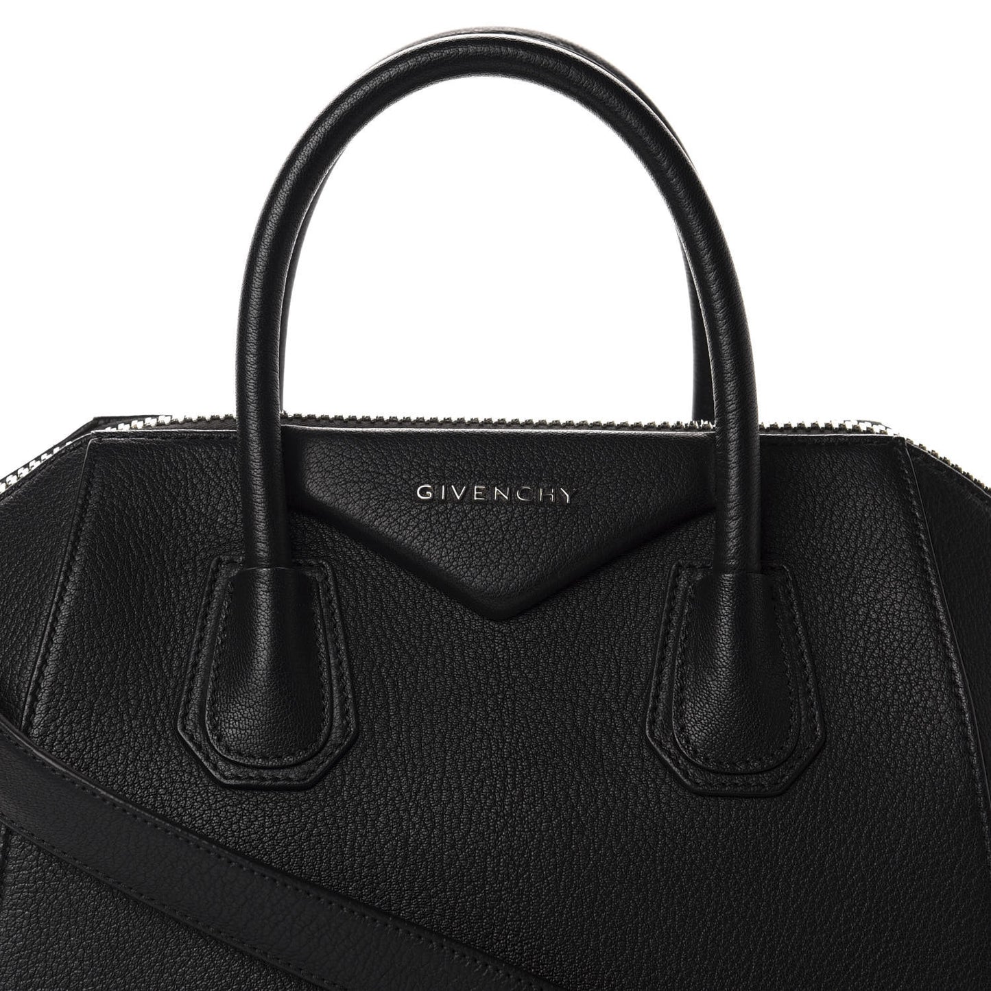 Sugar Goatskin Small Antigona Black