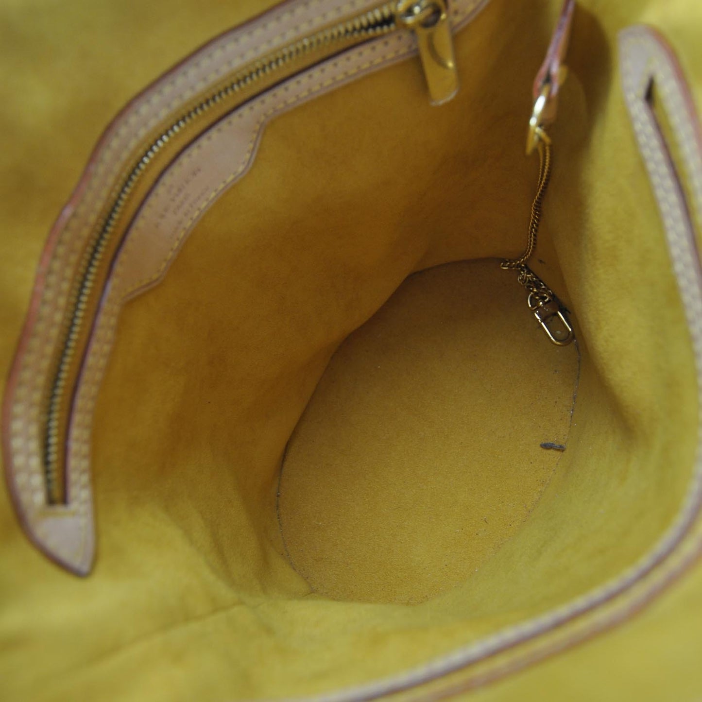 Monogram Multicolor Fringe Bucket Black