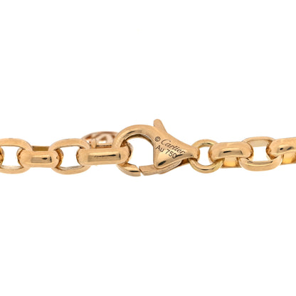 Cartier 18K Pink Yellow White Gold Trinity Cushion Shaped Bracelet 3 of 3