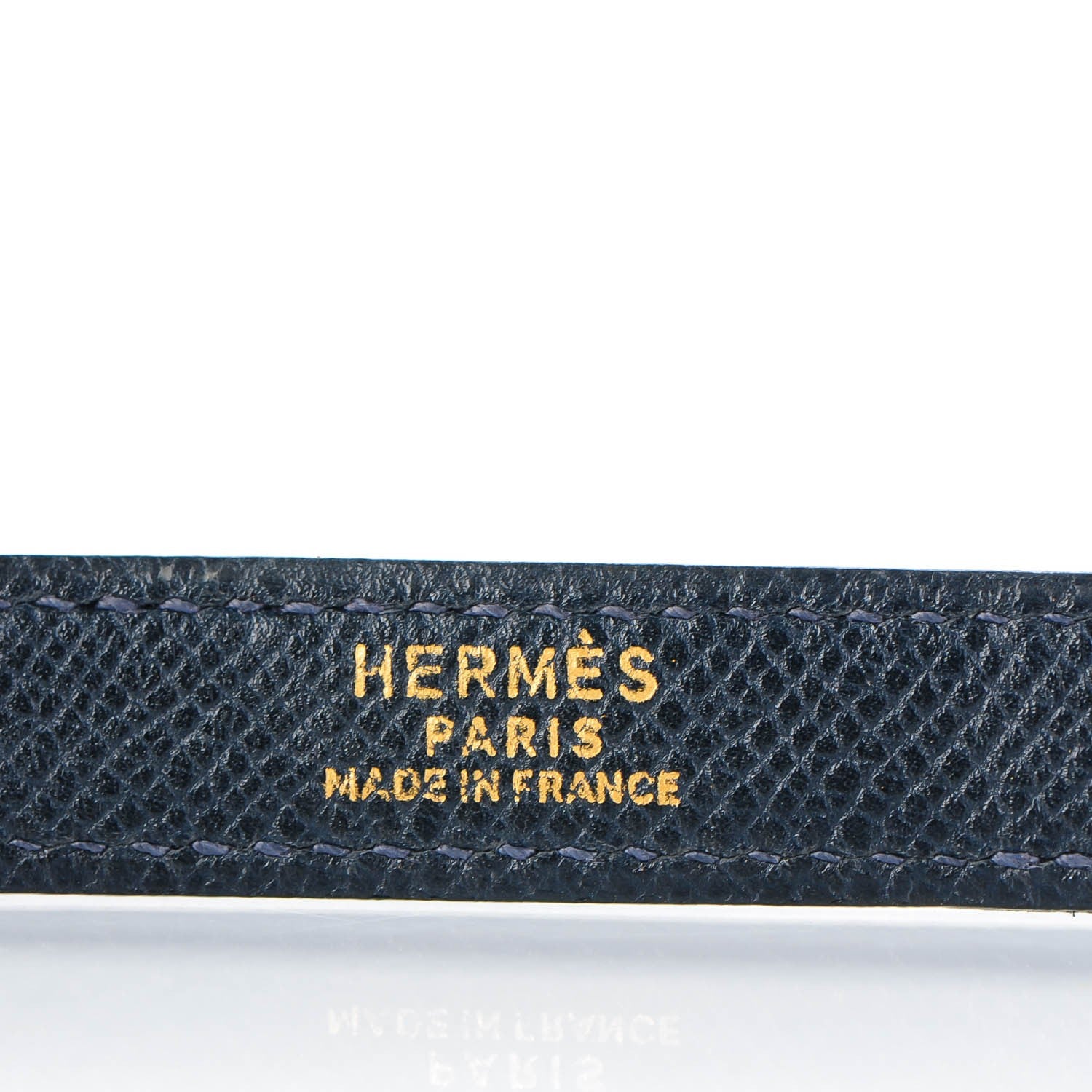 Hermes Courchevel Kelly Retourne 35 Bleu Marine 8 of 27