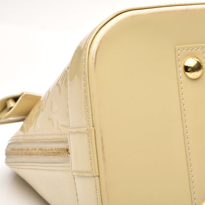 Louis Vuitton Vernis Alma GM Blanc Corail 7 of 13
