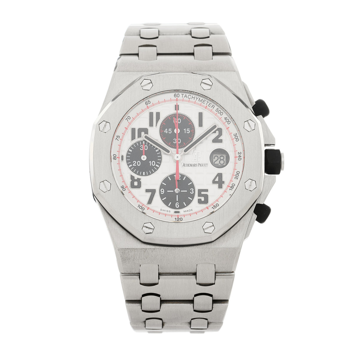 Stainless Steel 42mm Royal Oak Offshore Chronograph Automatic Watch Silver 26170ST.OO.1000ST.01