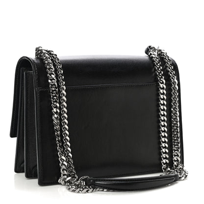 Saint Laurent Calfskin Medium Monogram Sunset Black 3 of 14