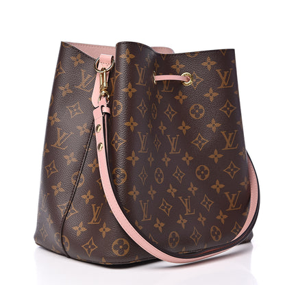 Louis Vuitton Monogram Neonoe MM Rose Poudre 3 of 8