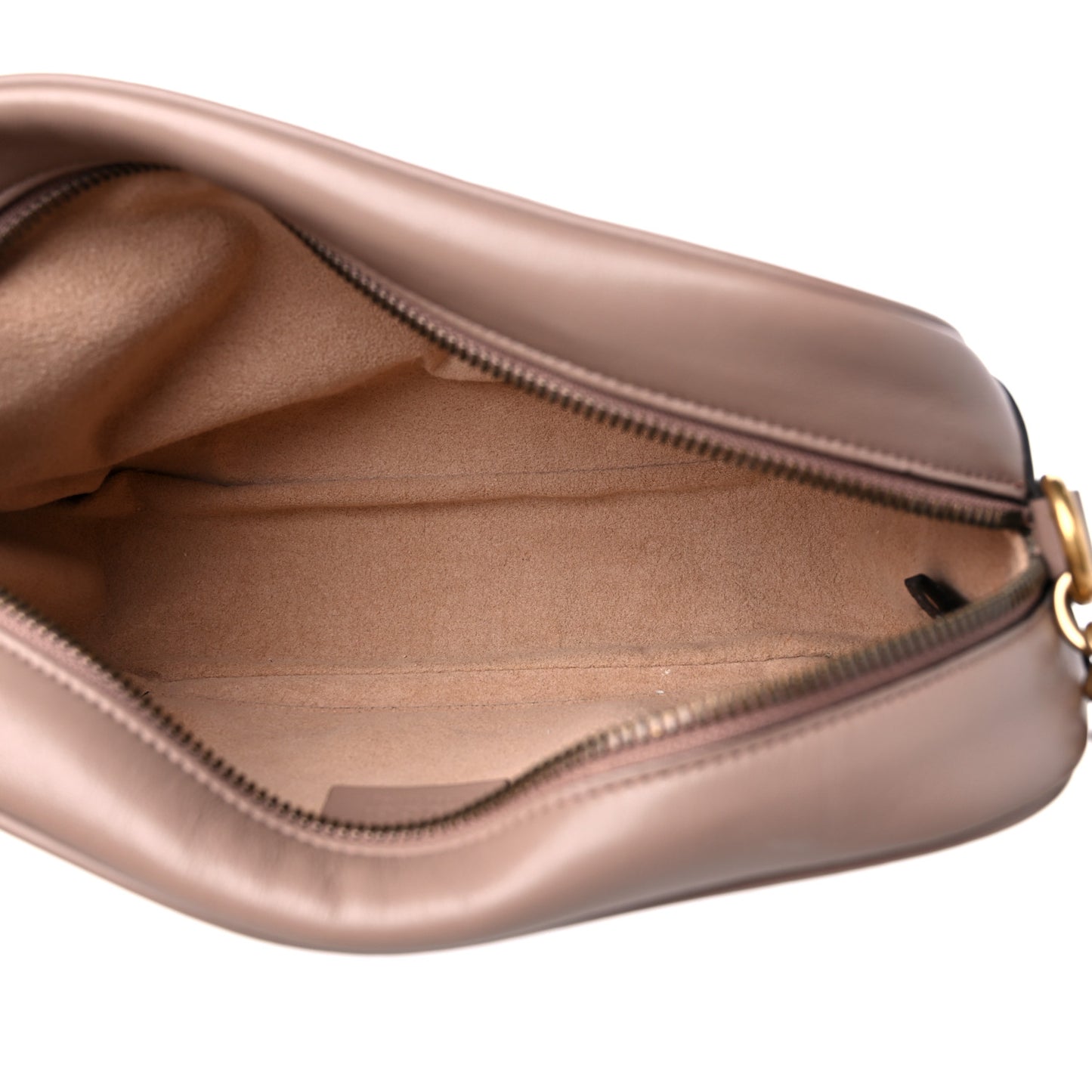 Calfskin Matelasse Small GG Marmont Chain Shoulder Bag Porcelain Rose